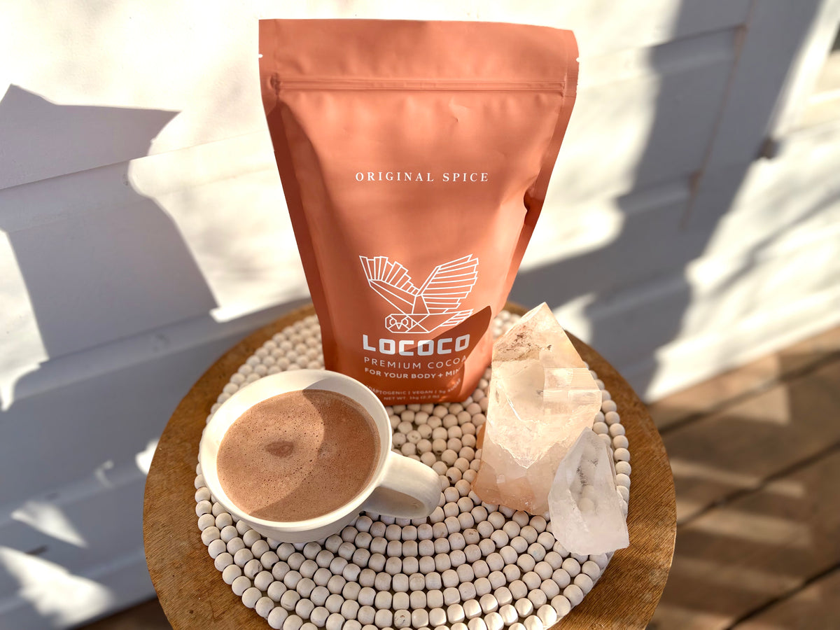 The 1 kg XL bag of LOCOCO Original Spice cocoa